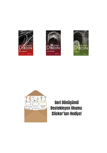 Kan Yağmuru + Uzun Bir Bitiş + İntikam + Okuma Sticker'ları