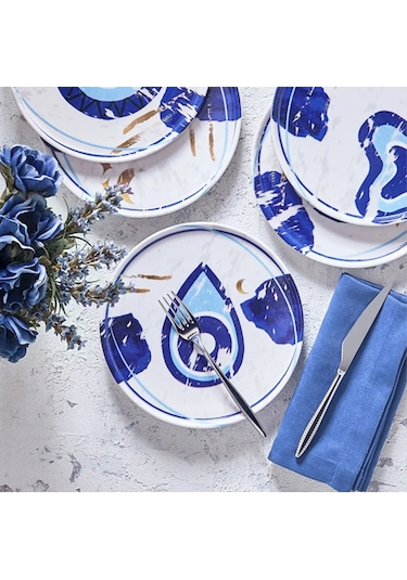 Fecra Teos 6 Parça Pasta Tabağı Seti