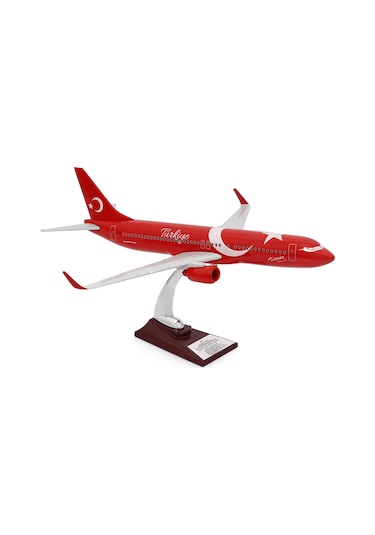 Zekupp - Maket Uçak - Boeing 737-800 1/100 - TÜRKİYE ÖZEL TASARIMLI Model Uçak, Model E