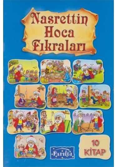 Parıltı 1. Sınıf Nasrettin Hoca Fıkraları 10  Kitap