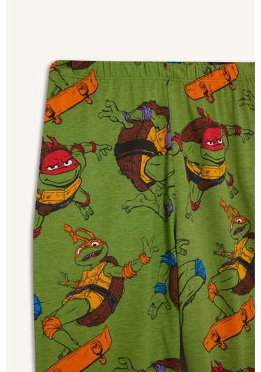 Defacto Erkek Çocuk Teenage Mutant Ninja Turtles:mutant Mayhem Pijama Takımı Uzun Kollu Üst Uzun Alt F3407a825augn75 Yeşil Defacto Erkek Çocuk Teenage Mutant Ninja Turtles:mutant Mayhem Pijama Takımı Uzun Kollu Üst Uzun Alt F3407a825augn75 Yeşil