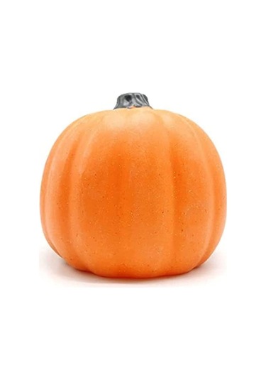 Cadılar Bayramı Dekorasyonu Balkabağı Sonbahar Dekorasyonu Fener Dekoratif Balkabağı Led Aydınlatmalı Turuncu Çok Renkli