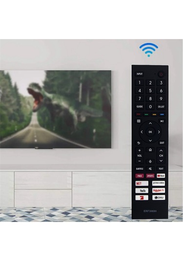 Crackedice Erf3ı80h Hisense 4kultra Hd Tv A6gg A4eg 43a6gg İçin Uzaktan Kumandayı Değiştirin