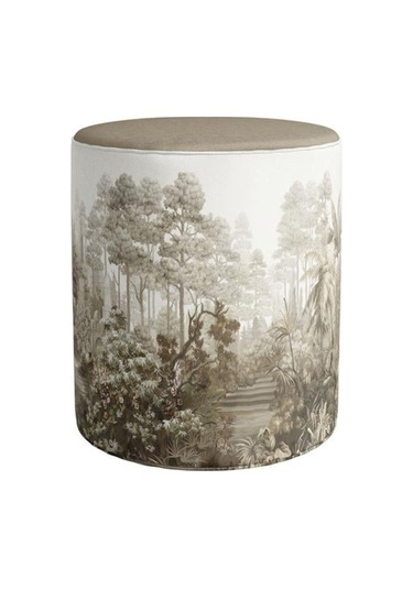 Orman Tasarımlı Puf Kumaşı Süettir. Uluslararası Solmama Sertifikasına Sahiptir. Çok Renkli