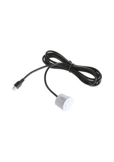 Moly 4 Beyaz Sensörlü Ultrasonik Mesafe Sensörü 0-2.5m Dc12v Geri Vurgu Sistemi