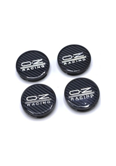 Jant Göbeği Oz Racing 58/55Mm Yuva 4'Lü Karbon Plasto
