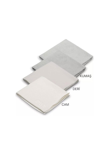 Gyeon Q²m Interiorpack Evo İç Aksam Mikrofiber Detaylı Temizlik Bezi Seti 4'lü Paket - 40x40 Cm