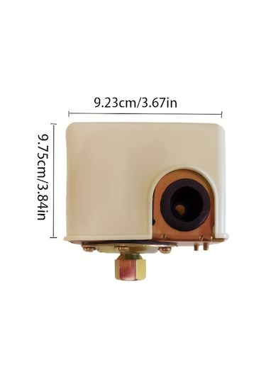 Dashanshop Gri 30-50 Psı Kuyu Pompa Basınç Şalteri 1/4 Npt 40/60 Ayar