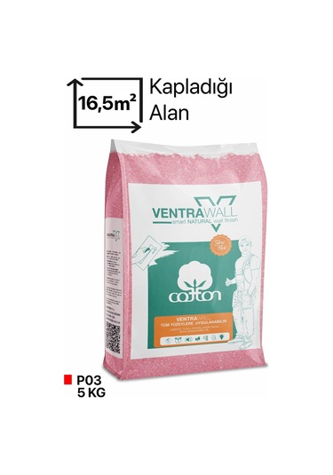 Ventrawall - Pembe Dekoratif Duvar Kaplaması - P03 - 5 KG