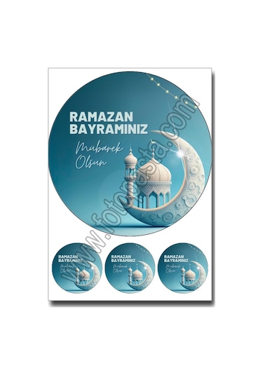 Ramazan Yenilebilir Resim Baskısı 9