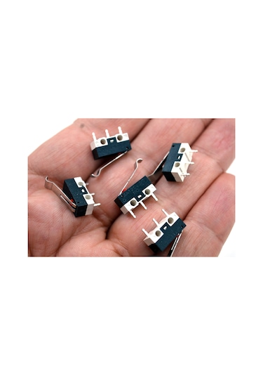 5 Adet Mini Micro Switch Kanca Paletli Kw10 Z3p