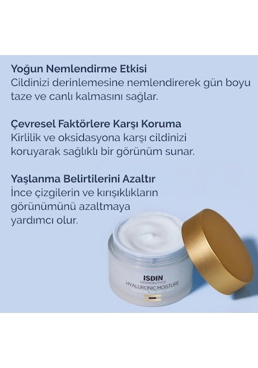 Isdinceutics Hyaluronic Moisture - Normal To Dry Skin 50 Gr
