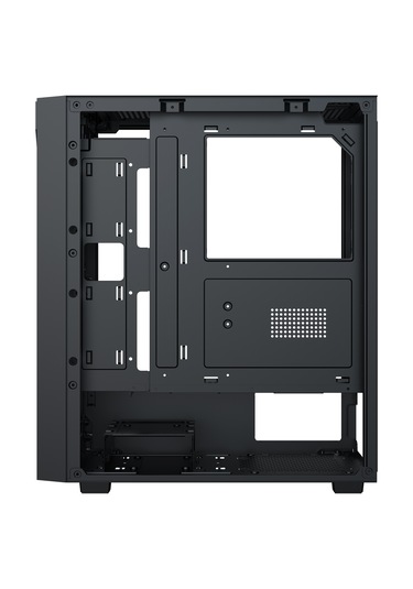 Xigmatek Blade 650w 80+ Temperli Cam+mesh Panel 4x12cm Sabit Rainbow Fan Mid-t Gaming Oyuncu Kasası