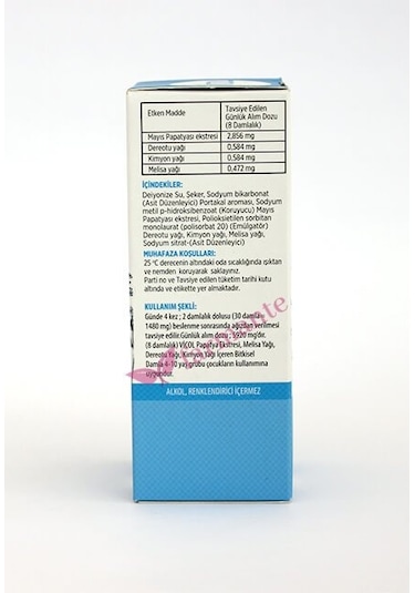 Vicol Bitkisel Damla 50   ML