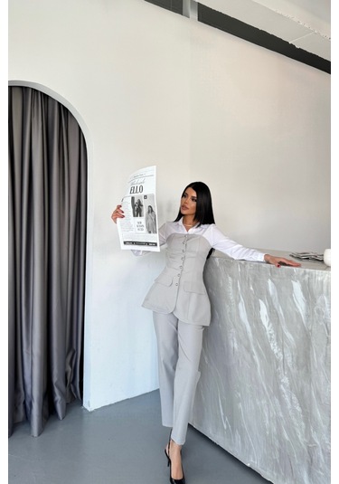 Ge Ticaret Tasarım Takım - Gri Gri