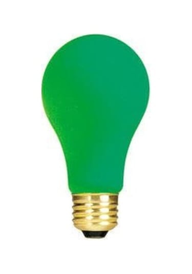 1 Adet 10 Watt Yeşil Işık E27 Duy Led Ampul, Sarı Işık 10 Watt Tasarruflu Led Ampul, 10 Watt