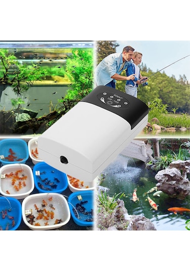 Oksijen Pompası Akvaryum Balık Tankı Oksijenatör