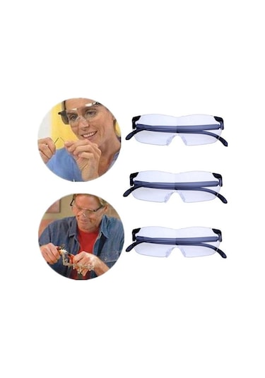 Oddity Büyüteçli Okuma Ve İş Gözlüğü %160 Zoom Gözlük