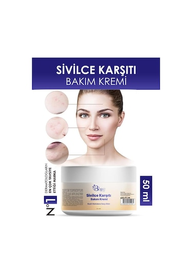 Blue Skin Care Sivilce1 Önleyici Anti-blackheads Ve Siyah Nokta Karşıtı Leke.gideri Süper Krem 100ml