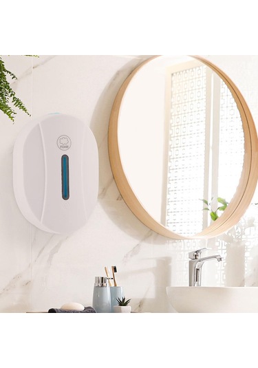 Otomatik Sabunluk Ev Duvara Monte Fotoselli El Yıkama Dispenseri Şeffaf