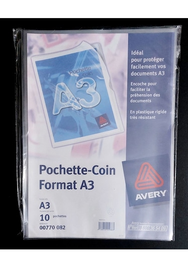 A3 L Tipi Açılan Şeffaf Dosya 10lu Paket Diğer