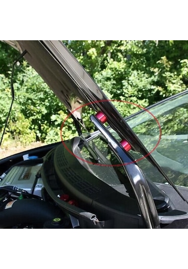 Cbtx 4 Adet Araba Modifiye İzolasyon Sütunu Motor Kapağı Tıkanmış Vidalı Motor Türbini Havalandırma Contası Vida Yıkayıcı Mor