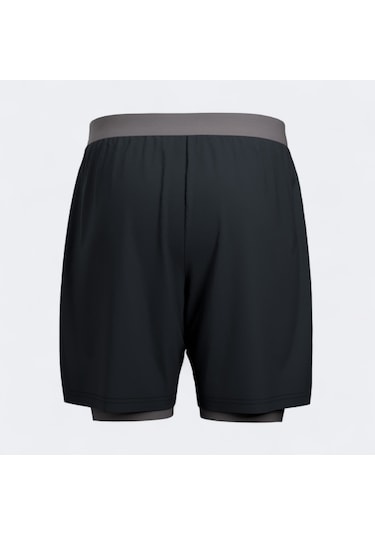Joma Core Bermuda Siyah Erkek Spor Taytlı Şort 104194 Siyah