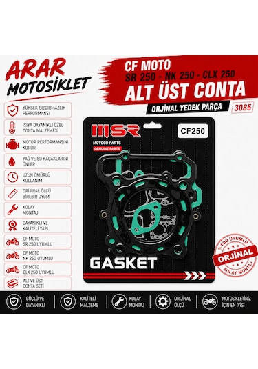 Cf Moto Sr 250- Nk 250-clx 250 Alt Üst Conta-3085
