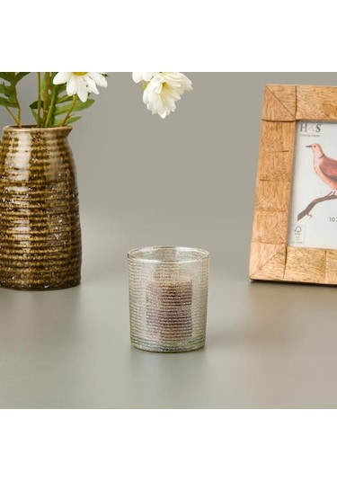 Kpm Sua Cam Mumluk - Gümüş - 7x7x8 Cm Gümüş