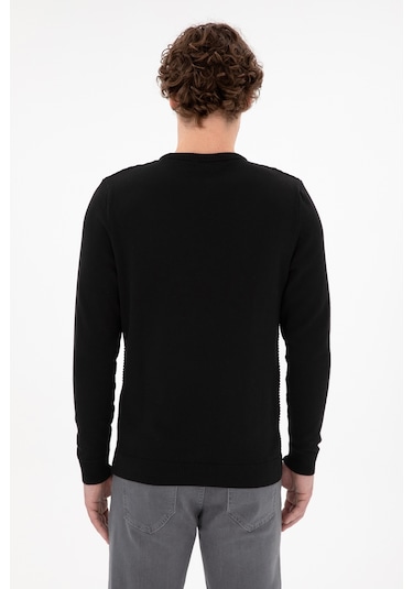 U.s. Polo Assn. Erkek Siyah Kazak /triko 50293089-vr046 Siyah