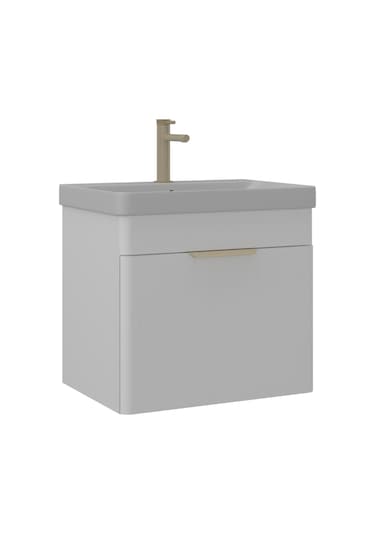 Orka Procida 60 Cm Mat Beyaz Banyo Dolabı Alt Modül Lavabo