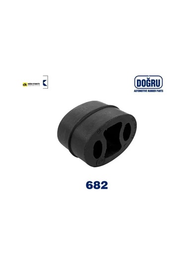 Egzoz Lastiği Corsa B 852516/ 90467447 Doğru Kauçuk Dk-682