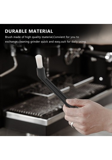 Metabagua Kahve Öğütücü Temizleme Fırçası, Kahve Makinesi Temizleme Fırçası, Espresso Makinesi Grup Başkanı Için Kahve Temizleme Aracı 2xrfdq Gümüş