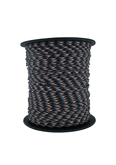 Mg Ropes Paracord İp 4 Mm Lacivert Desenli No:59 10 Metre Çok Renkli