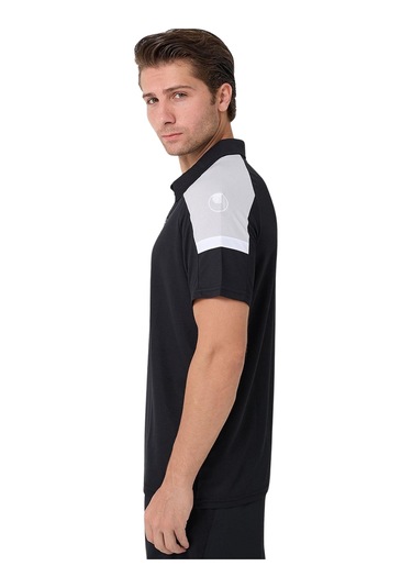 Uhlsport Energy Polo Yaka Erkek Tişört 1101801 SIYAH