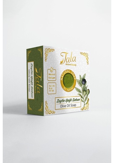 Tala Saf Zeytinyağlı Sabun Saç Ve Cilt Bakımı İçin Bitkisel Zeytinyağı Sabunu 150 G