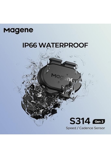 Magene S314 Hız Veya Kadans Sensörü Bt & Ant+ Siyah