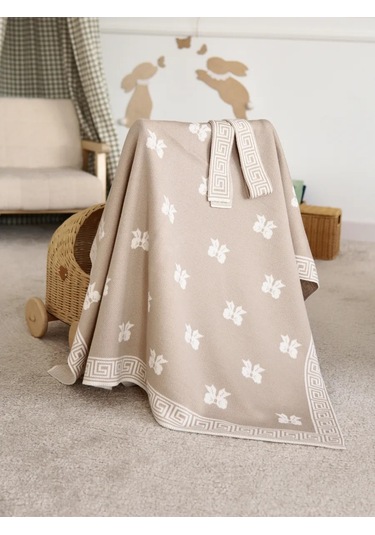 Yeni Doğan Bebek İçin Koltuk Örtüsü Olarak Kullanılabilecek Bebek Çıkış Battaniyesi 460578099 Kahverengi