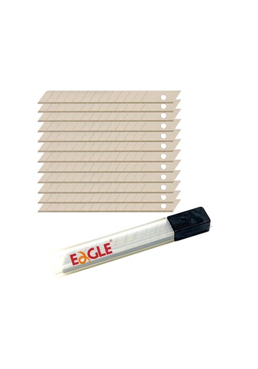 Eagle Dar Maket Bıçağı Yedeği 9 mm 12 Li (1Tüp) (TY514)