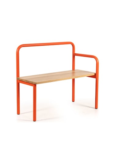 U Bench Mercan Meşe