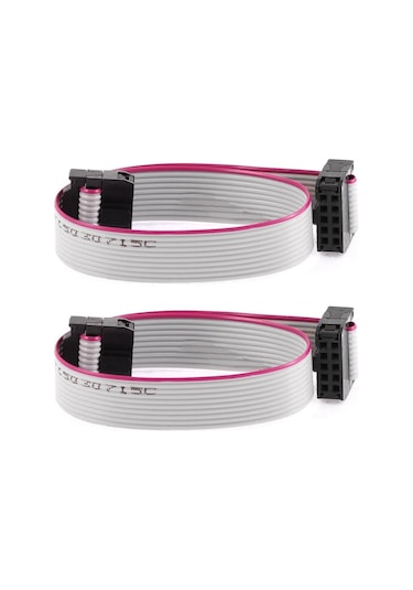 Idc Kablo - 10 Pin - Dişi - Dişi - 50 Cm