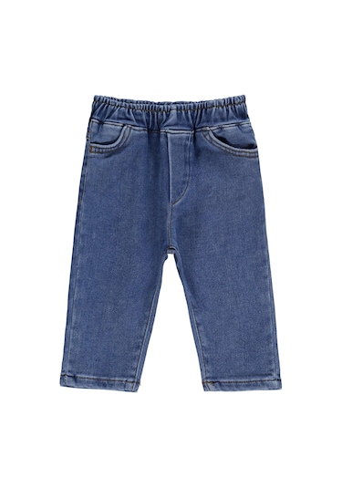 Civil Baby Basic 6-18 Ay Pantolon - Mavi Açık Mavi