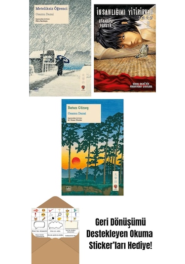 Meteliksiz Öğrenci + İnsanlığımı Yitirirken Cilt 2 + Batan Güneş