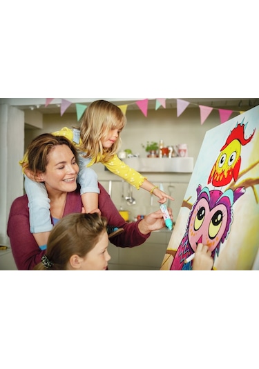 Edding 5400 3D Double Liner Akrilik Boyama Markörü 5-10 Mm Sarı Y