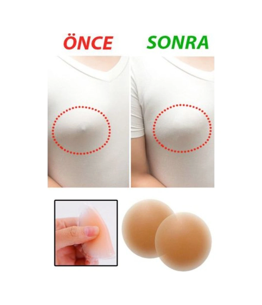 River World Göğüs Ucu İçin Silikon Bant Çok Renkli