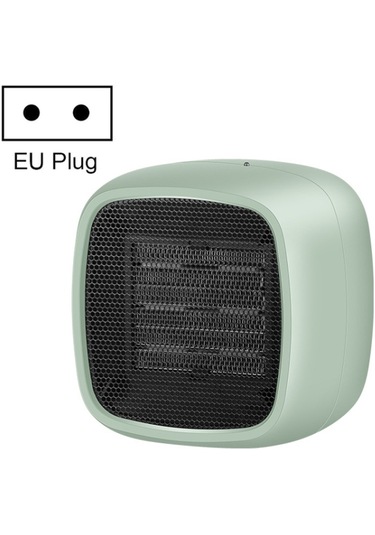 Ev Masaüstü Mini Taşınabilir Ptc Isıtıcısı EU Plug Yeşil