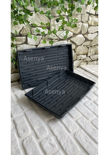 Viyol Tepsisi 10 Adet Derinlik 5 Cm Viyol Altlığı Fide Tepsisi