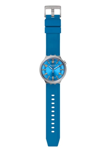 Swatch Sb07s115 Blue In The Works Erkek Kol Saati Metal