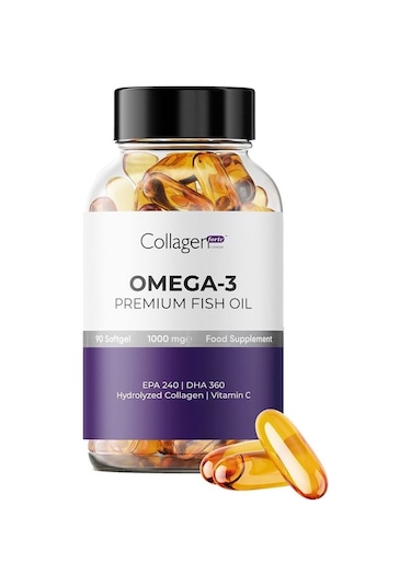 Collagen Forte Platinum Omega 3 Premium Balık Yağı 90 Kapsül