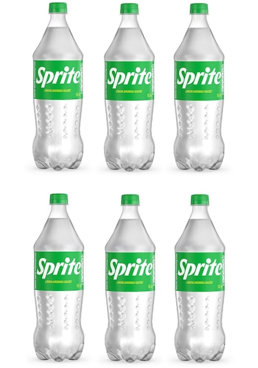 Sprite Gazoz Limon Aromalı 1 Lt X 6 Adet